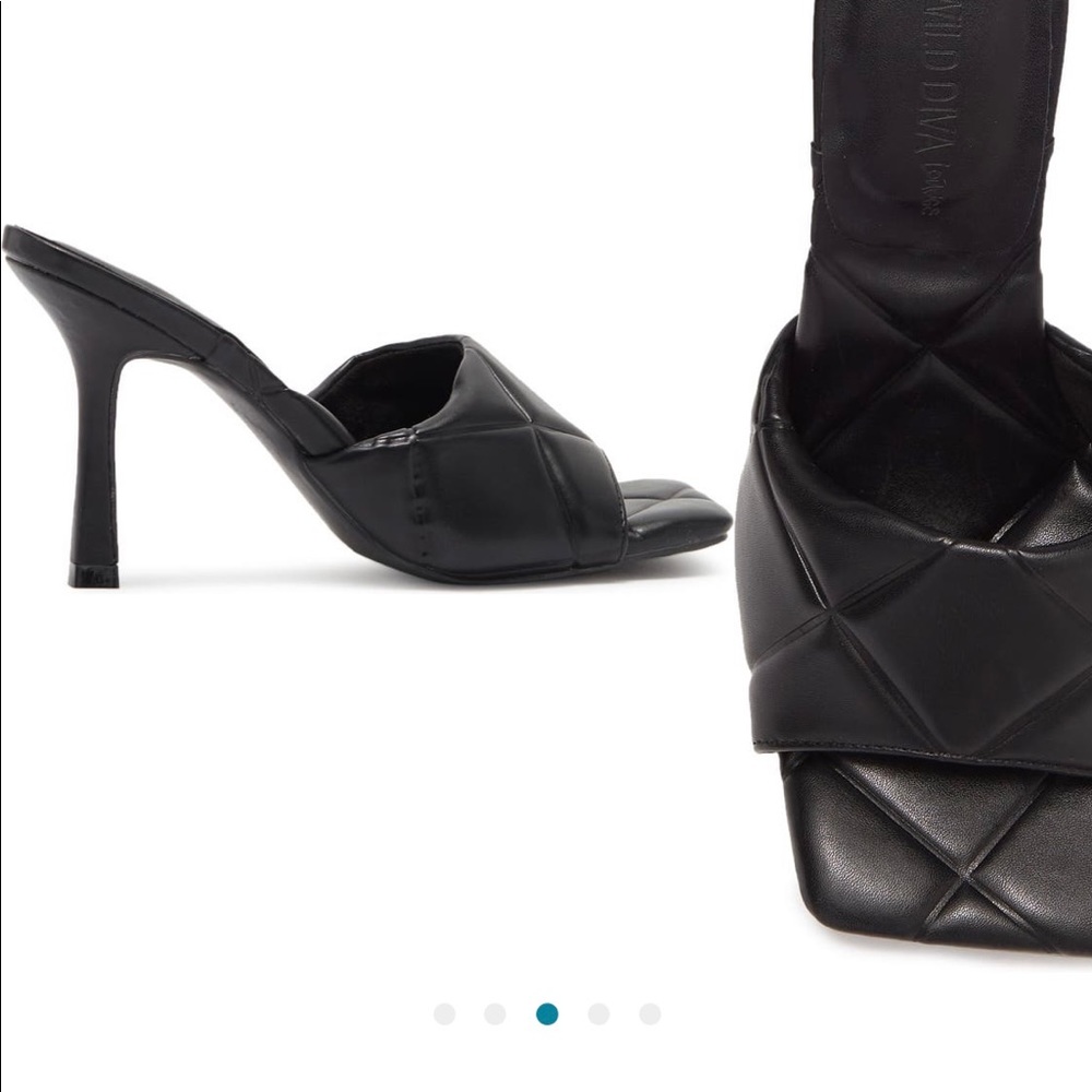 Wild diva quilted heel TWO PAIRS FOR $40